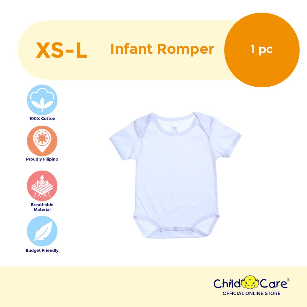 Child Care 100 Cotton Infant Romper Baby clothes for (Newborn) (Infant) (0 to 12 months