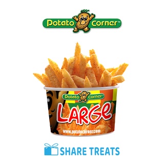 Potato Corner Large Fries (SMS eVoucher)