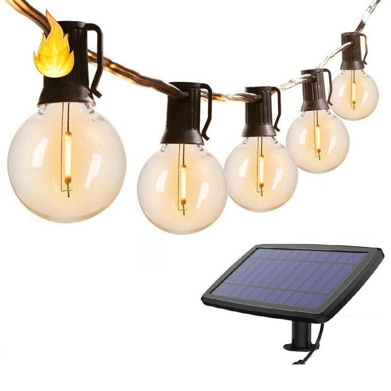 solar g40 string lights