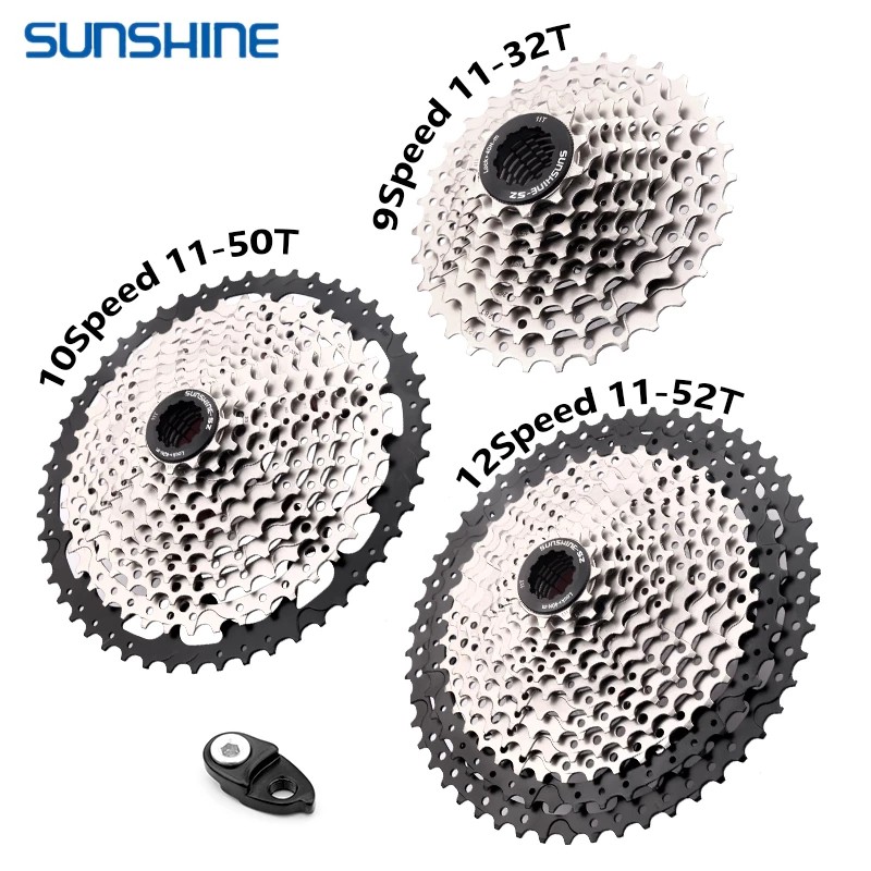 MTB Bicycle cogs 8/9/10S Speed Cassette 11-32T/40T/42T/50T for mountain ...