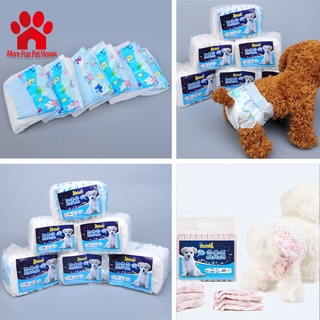 Dog Diaper Male Female Pet Diaper Disposable Diappe For Dogs Dog Belly Wrap Full Wrap Diappe