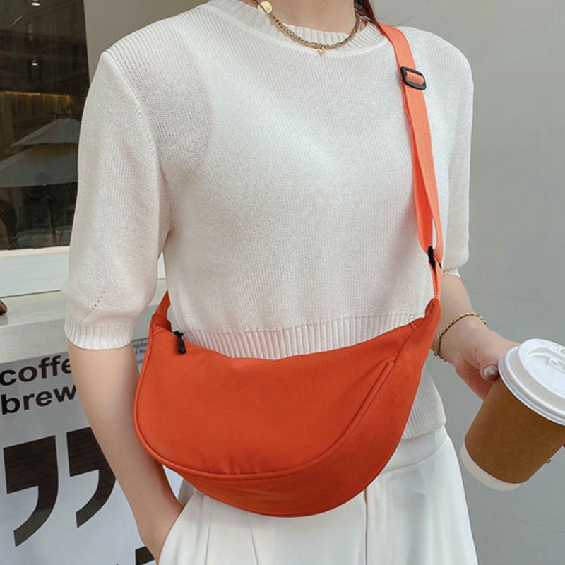 Uniqlo Sling Bag Woman Korean Nylon Small Couple Casual Bag Messenger