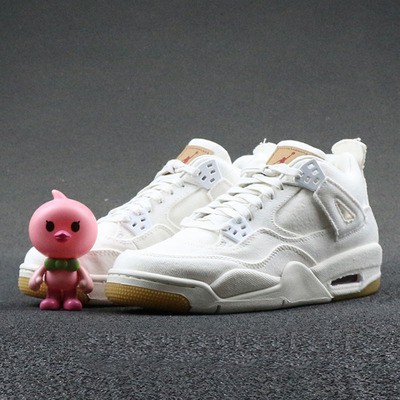 nike air jordan 4 levis white