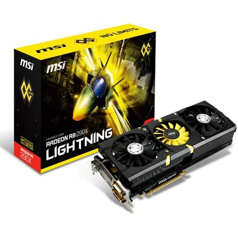 Msi R9 290x Lightning 4gb 512 Bit Gddr5 Pci Express 3 0 Hdcp Ready Crossfirex Support 2nd Hand Used Shopee Philippines