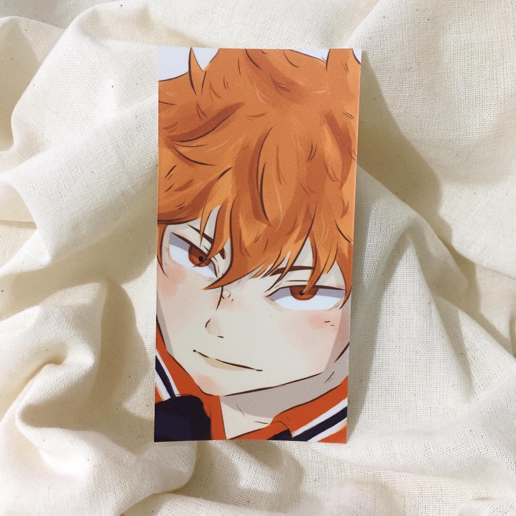 shouyo hinata haikyuu mini print bookmark shopee philippines