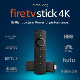 Amazon Fire TV Stick with Alexa Voice Remote Streaming Media Player 4K
