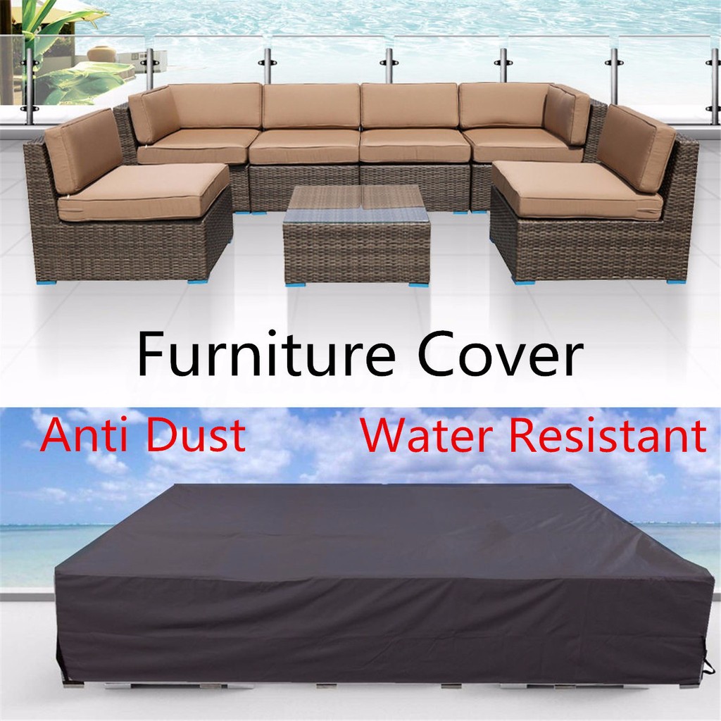 Sales Promotion Outdoor Furniture Cover Water Resistant Patio Garden Gf Shopee Philippines