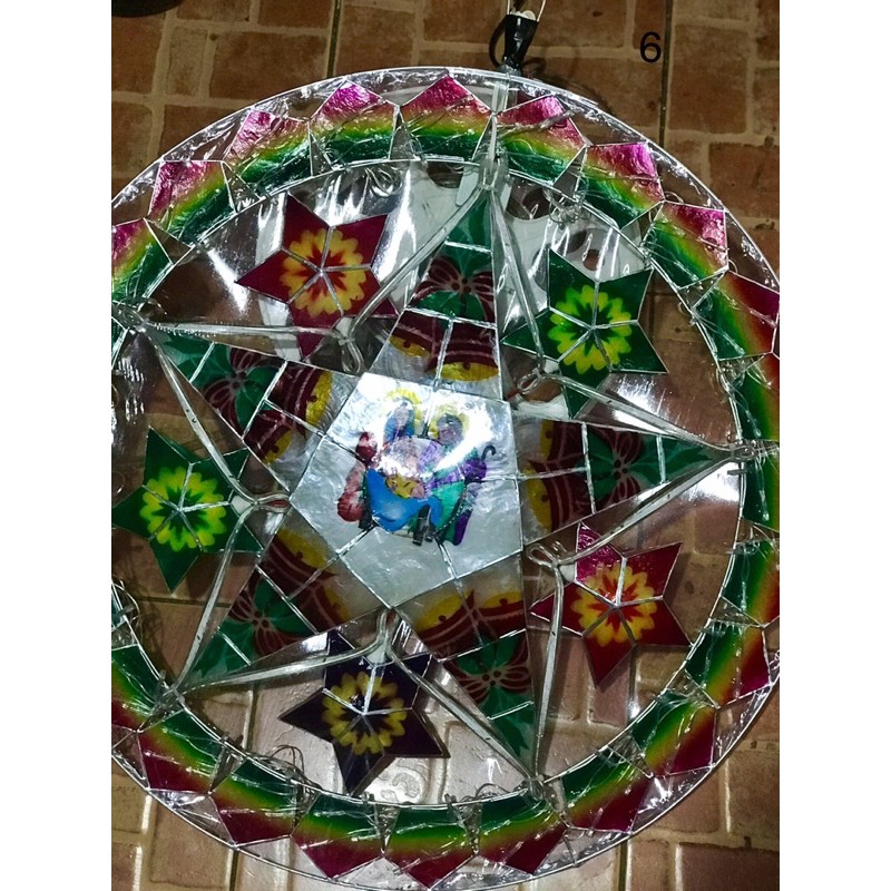 Christmas Lanterns From Pampanga Filipino Parol Native Capiz Shells