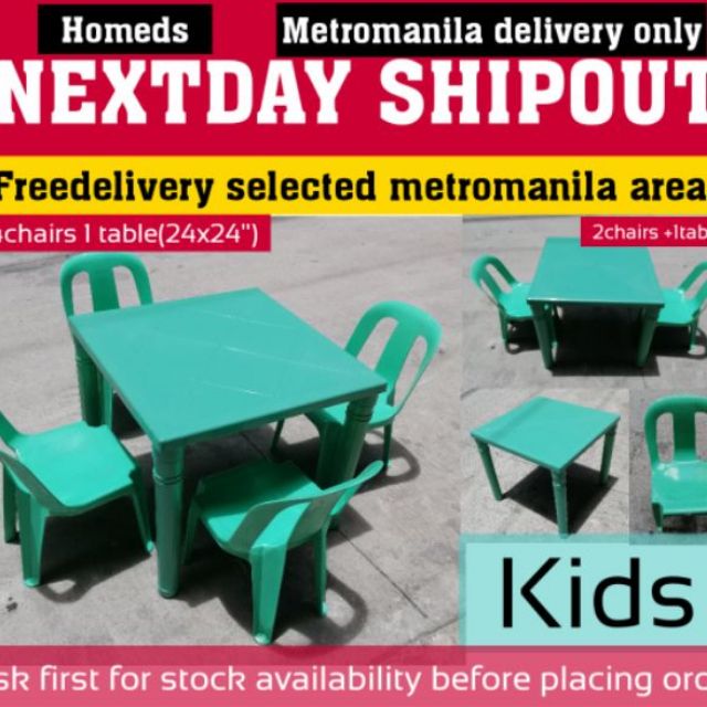 small table and chairs for kids