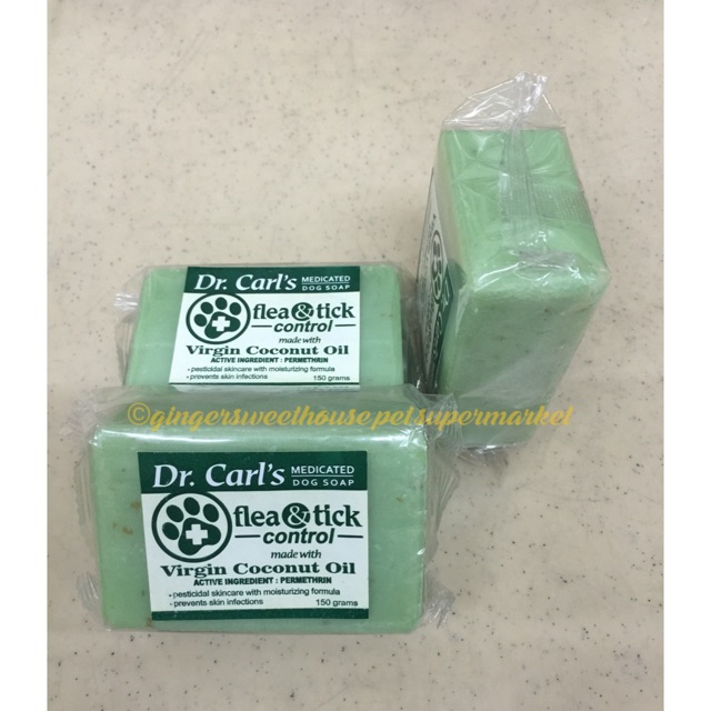 Dr. Carl's Flea and Tick Control Soap with VCO Shopee Philippines