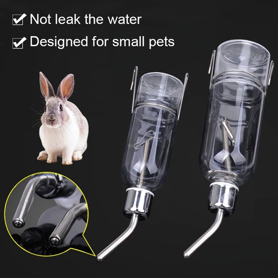 Easygo Pet Rabbit Faucet Hamster Feeder Drinker Nipple Bottle Dispenser