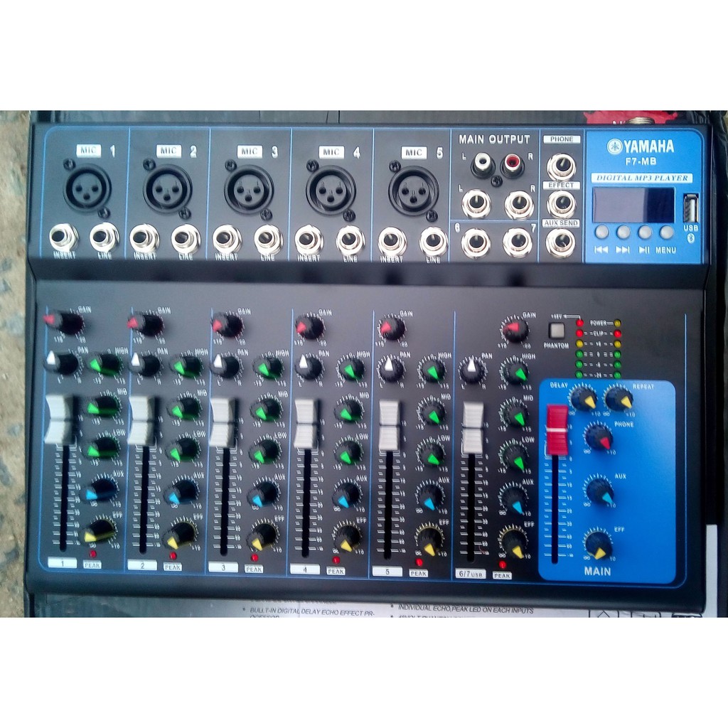 Mixer Yamaha F7 Mixer F7 micro Mixer live stream home karaoke