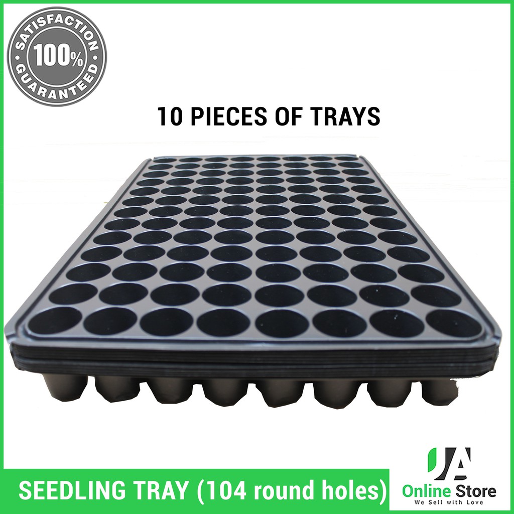 High Quality Seedling Tray 104 round holes (10 pieces of trays) better