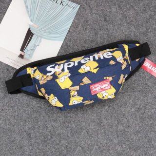 supreme bart simpson fanny pack