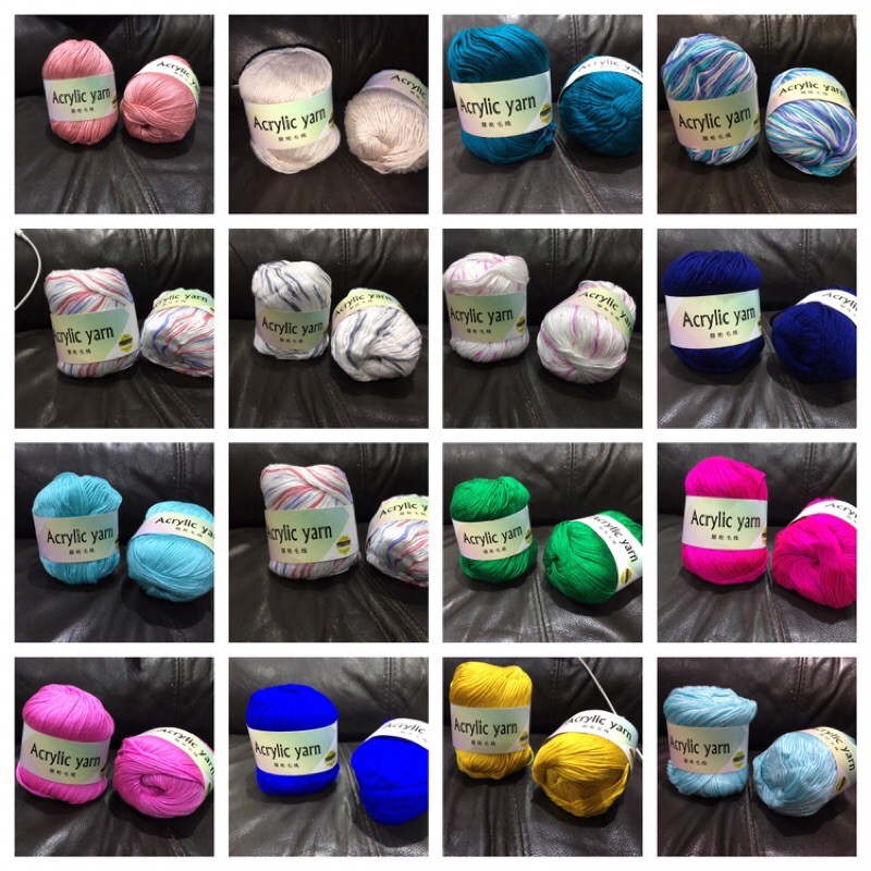 Soft Knitting Crochet Cotton Yarn 3 Shopee Philippines