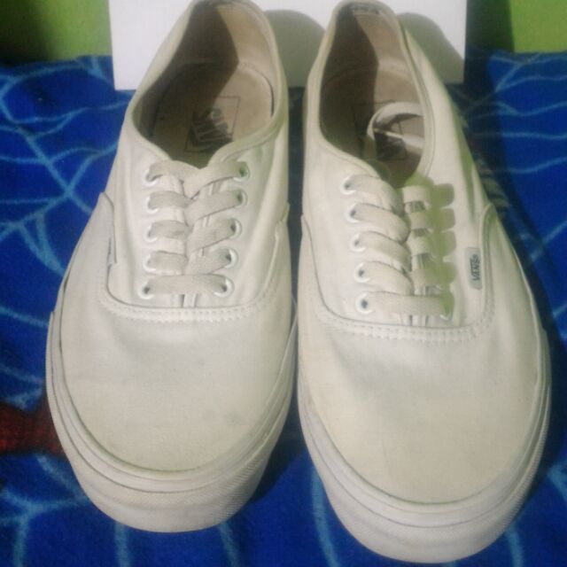 vans triple white authentic