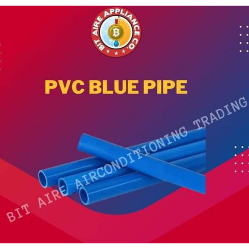 PVC BLUE PIPE size 3/4 x 10FT length(1pc/5pcs) Shopee Philippines