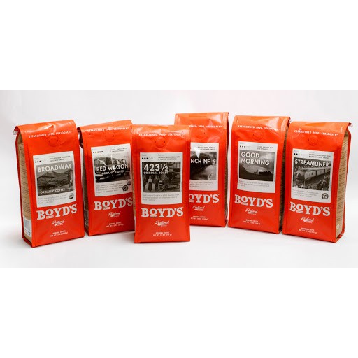 BOYD'S COFFEE Portland Oregon Gourmet Ground Coffee 12OZ. 340Grams
