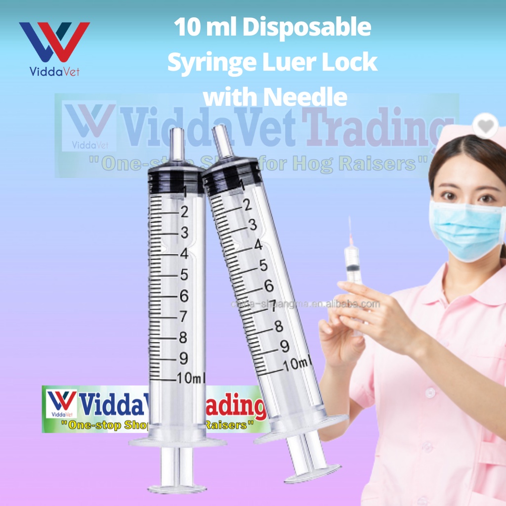 10 ml sterile syringe with needle 10 ml Disposable Hiringgilya with  Luer Lock Needle high quality #9