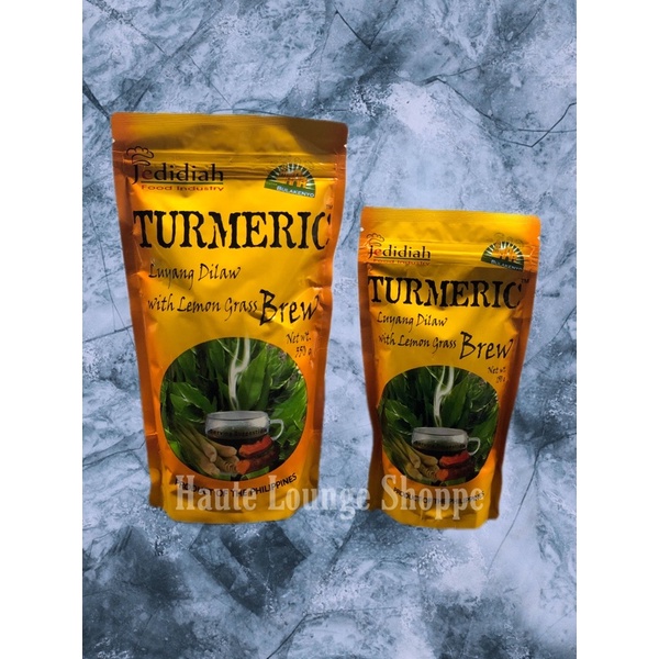 Jedidiah Turmeric Luyang Dilaw with Lemon Grass Brew Shopee Philippines