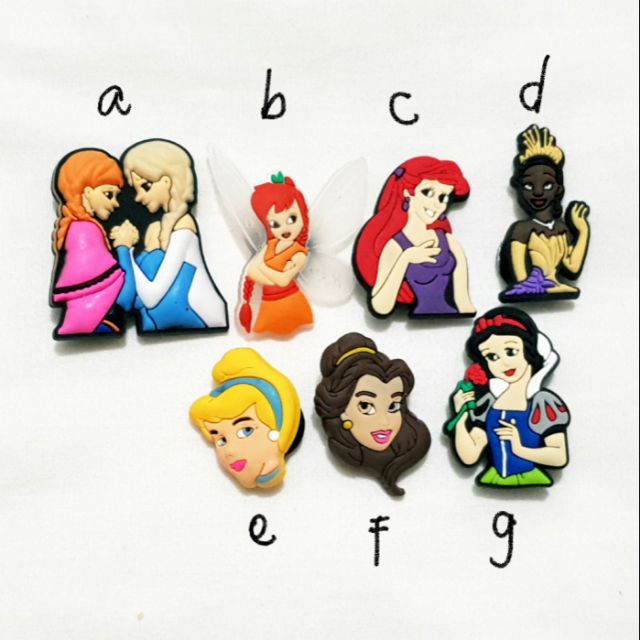 disney princess croc charms