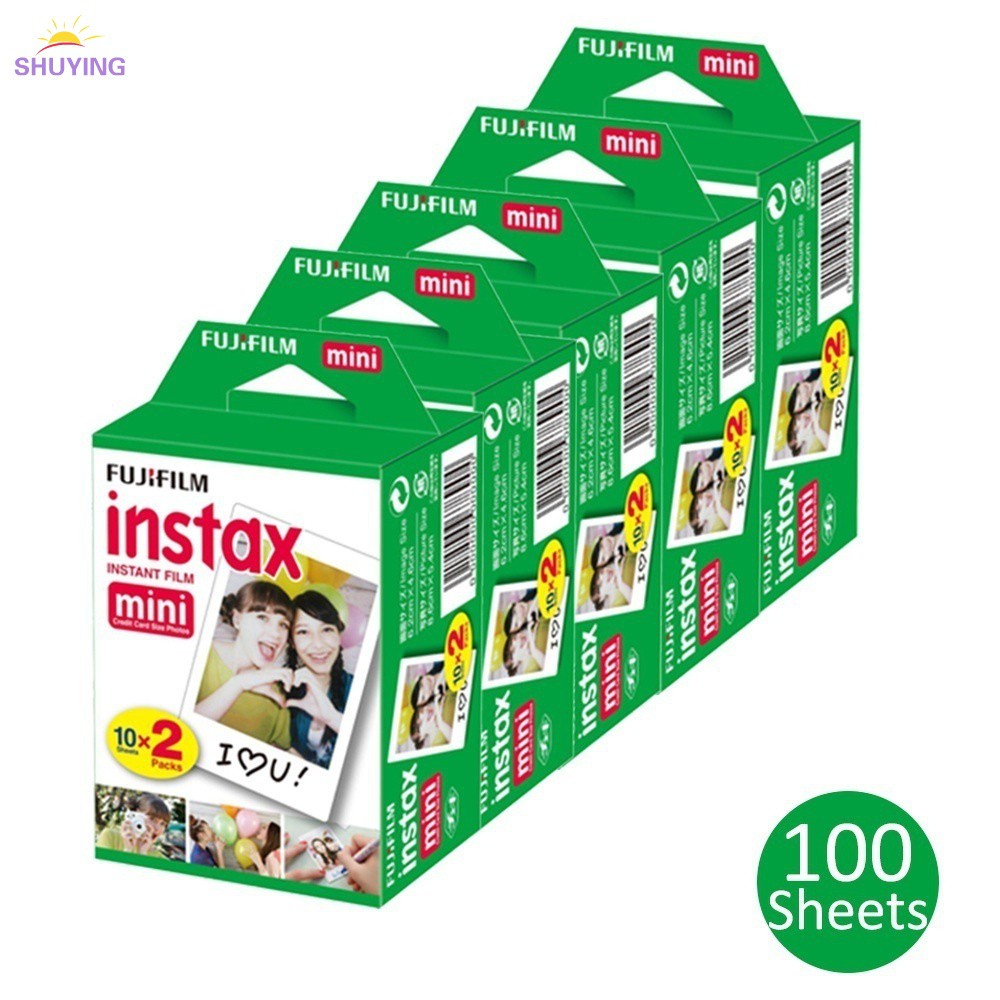 10 Sheets Fujifilm Instax Mini 8 Film For Fuji Instax Mini 7s 8 9 70 25 50s 90 Instant Photo Camera Share Sp 1 Sp 2 White Film Free 10 Led Photo String Light Shopee Philippines