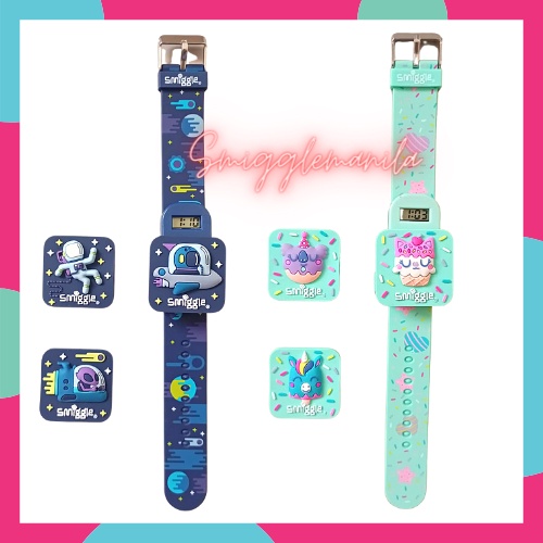 smiggle digital watch instructions