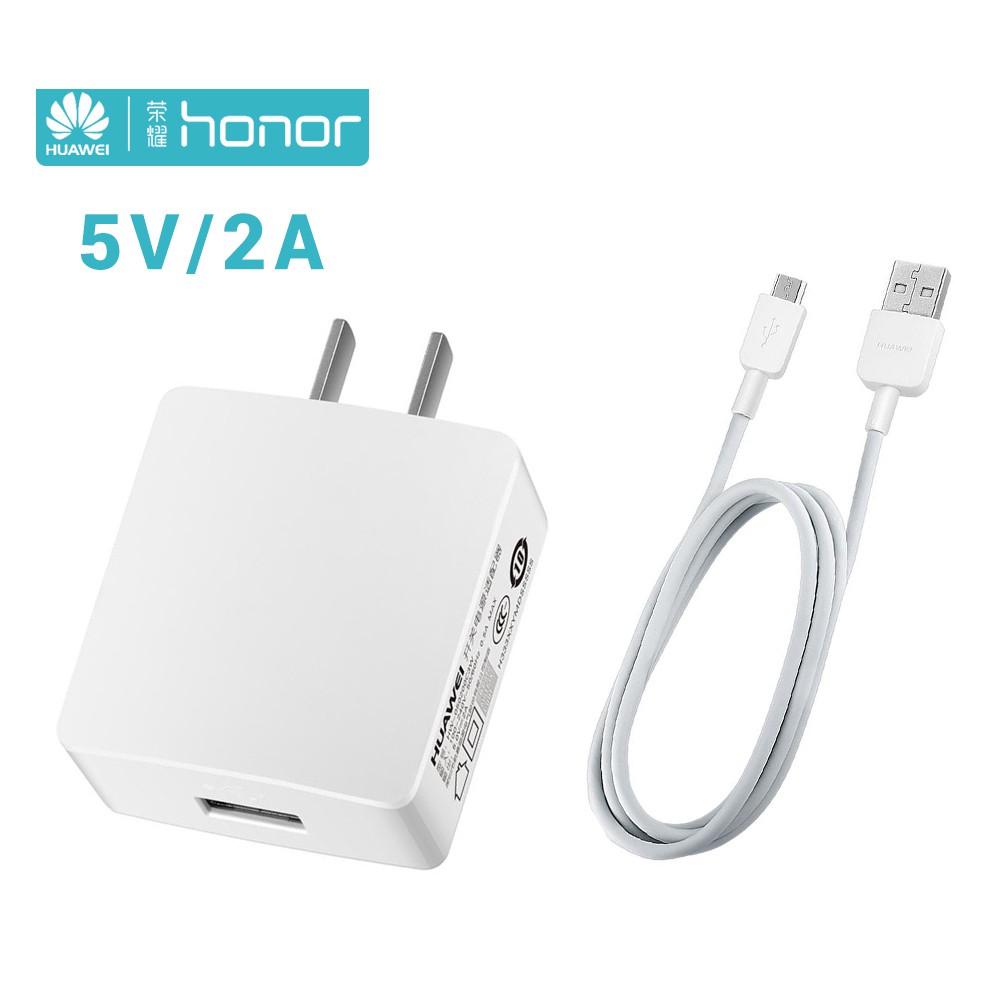 Huawei Honor Power Adapter 5V/2A Mobile Phone Charger(Set) | Shopee  Philippines