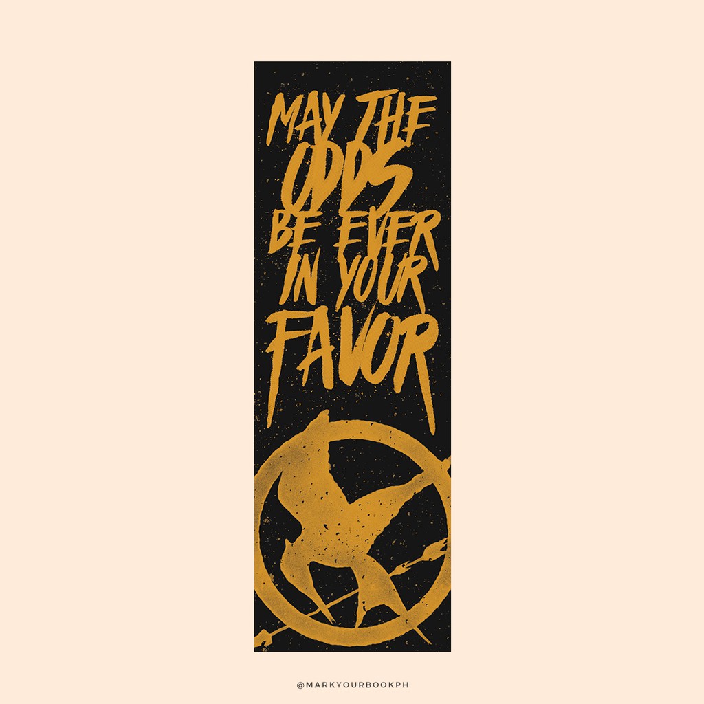 The Hunger Games Bookmark | Shopee Philippines