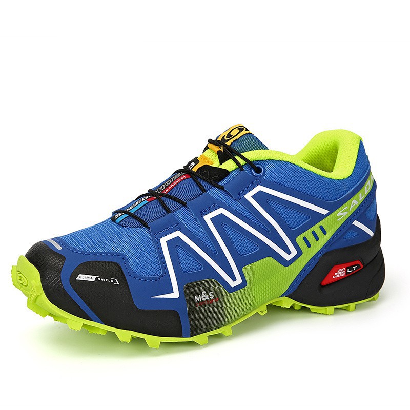 salomon shoes green