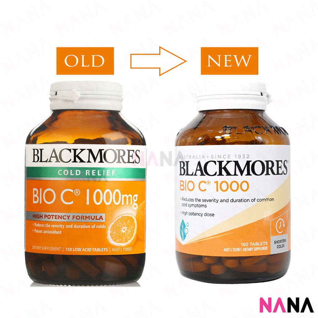 Blackmores Bio C 1000mg 150 Tablets Vitamin C Shopee Philippines