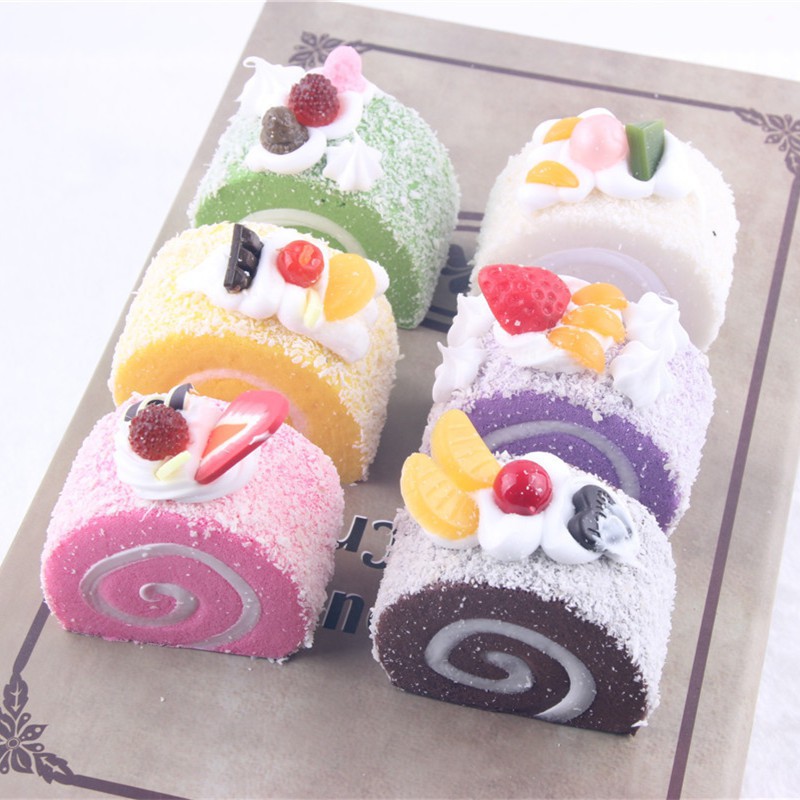 Swiss Roll Scented Squishy Slow Rising Soft Toy Shopee Philippines