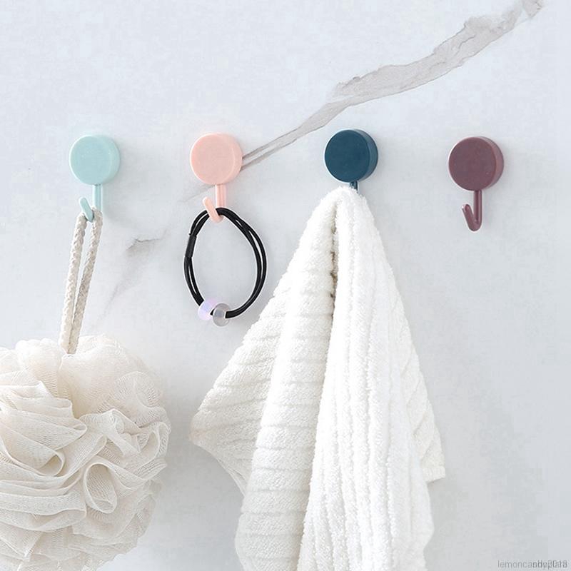 【COD】10 Pcs Small Sticky Hooks Cute Hooks Europe Style Wall Free Punch