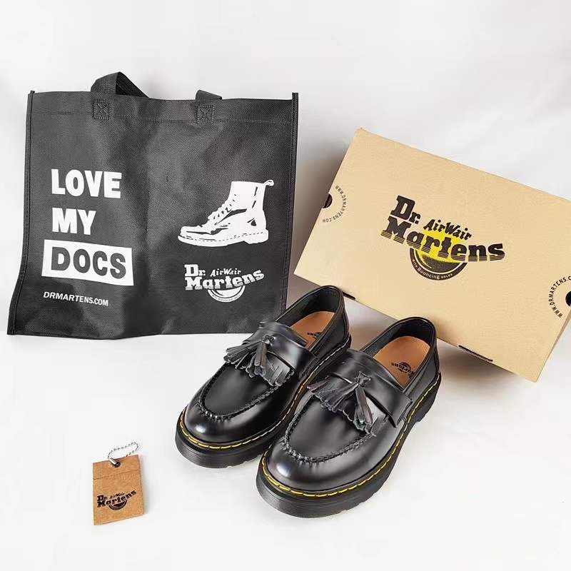 Dr. Martens Air Wair Large Size 3546 ADRIAN Tassel Martin Boots Crusty