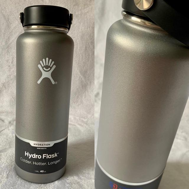 silver hydro flask