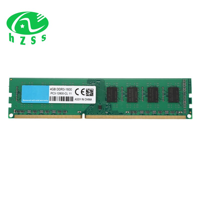 DDR3 4GB RAM PC3-12800 1600Mhz Desktop Memory DIMM for AMD H4PH ...