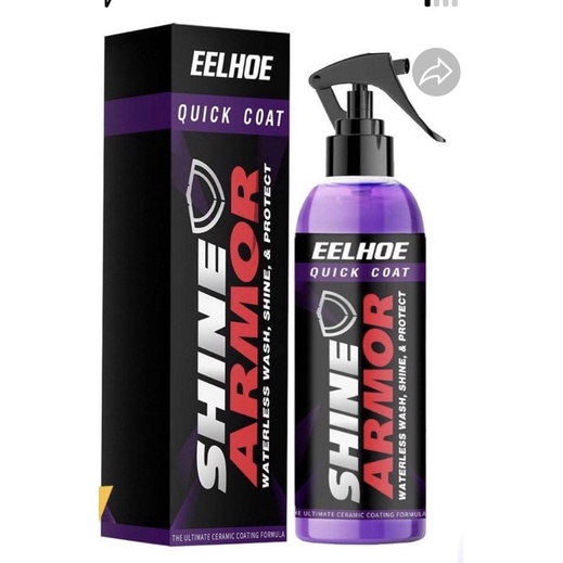 Promo Original 125Ml Shine Armor Quick Coat Eelhoe Automobile Nano