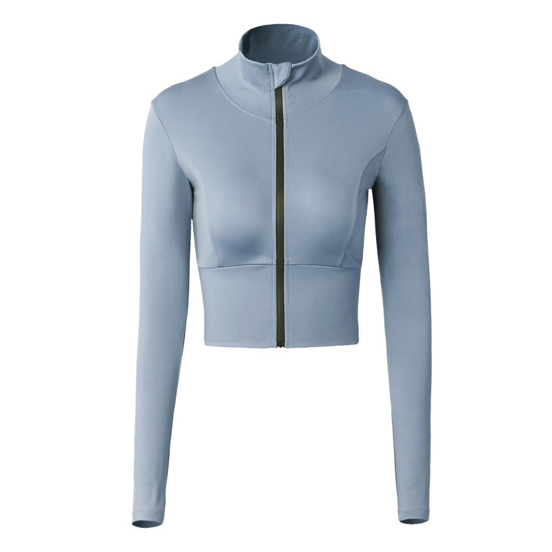 womens workout zip up