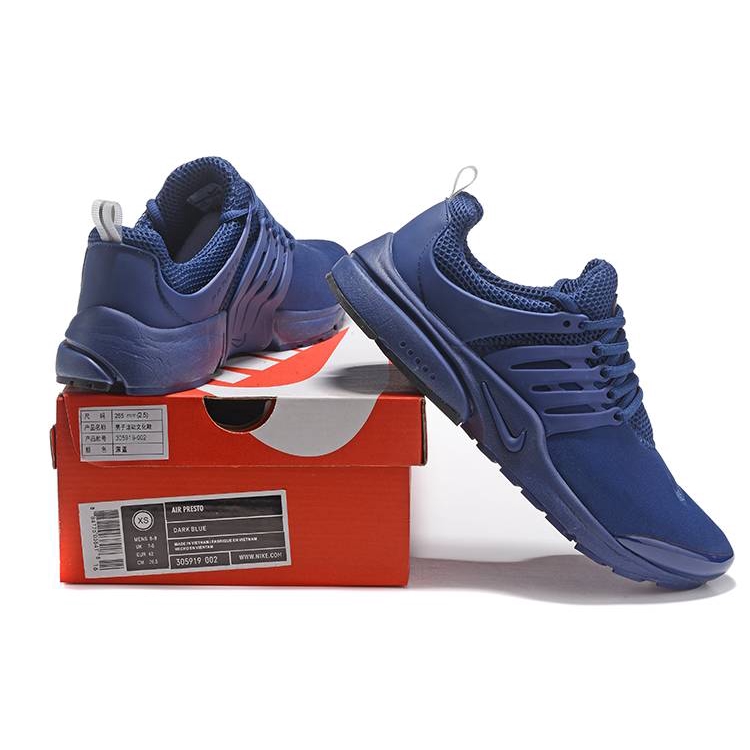 navy blue prestos womens