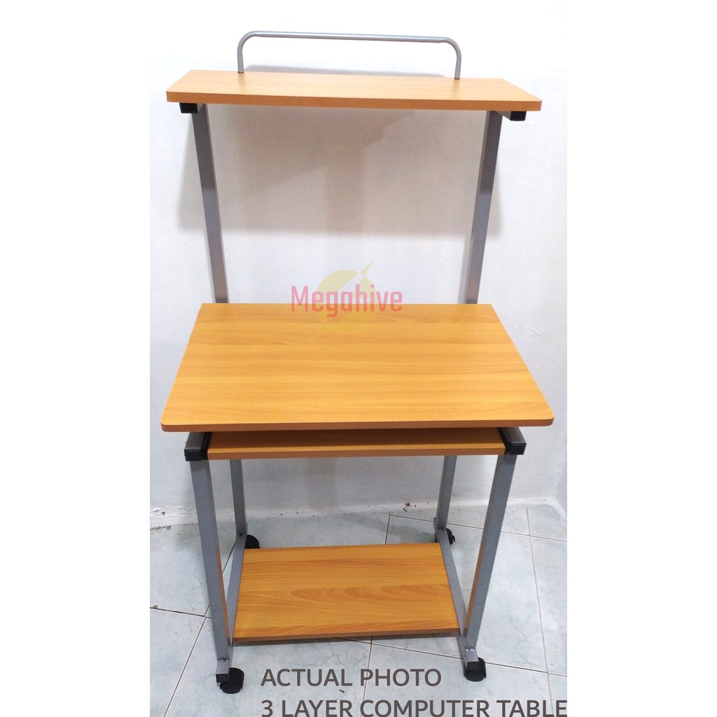 GH Computer Table 3 Layer with Printer Stand . Shopee Philippines