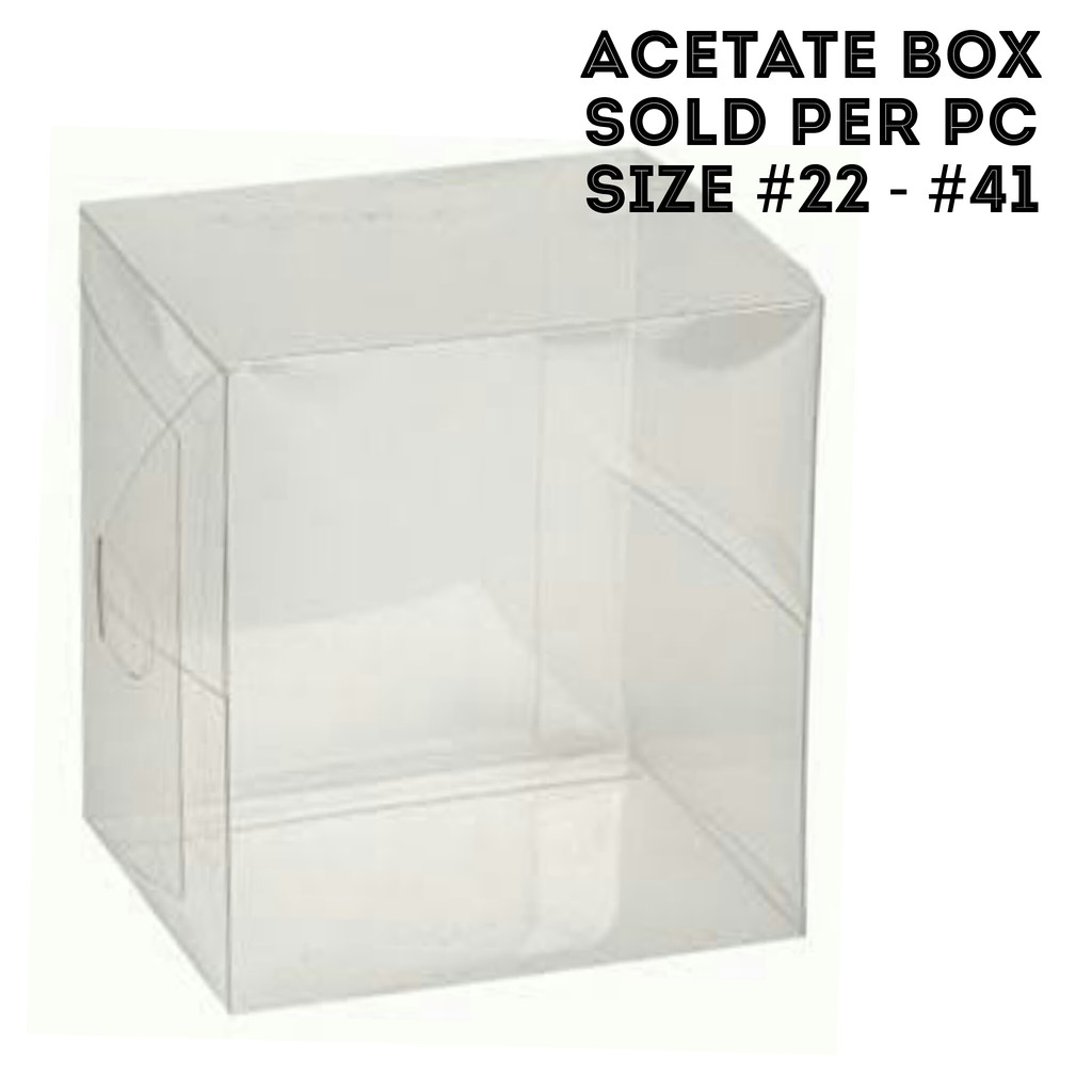 acetate boxes wholesale