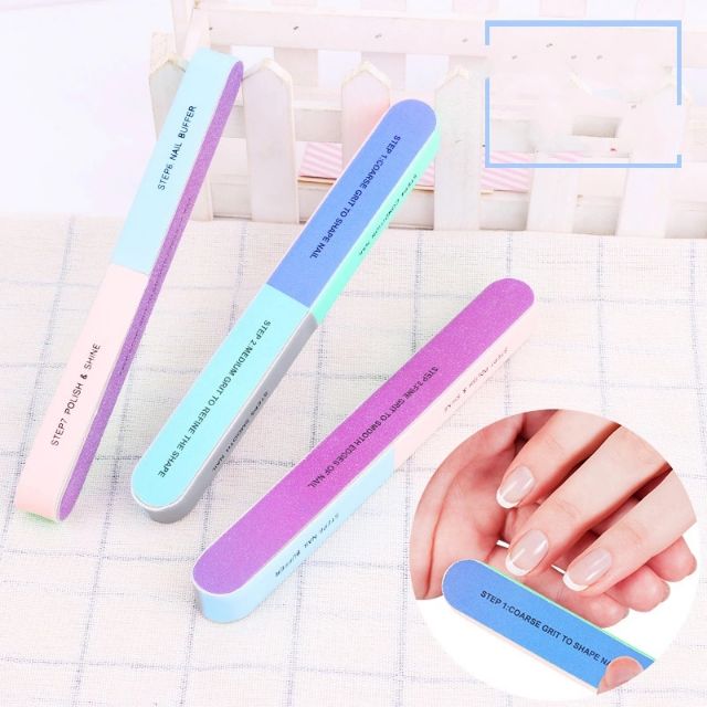 7 Sided Professional Nail File and Nail Buffer Polishing File Nail Tool