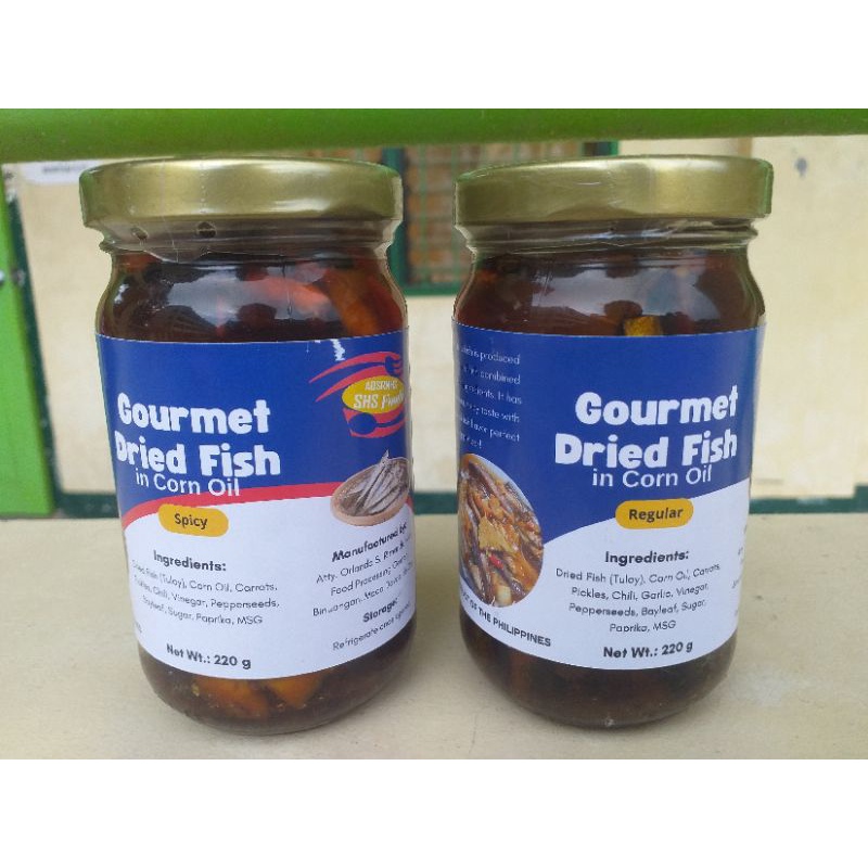 Gourmet Dried Fish, Spicy 220 g Shopee Philippines