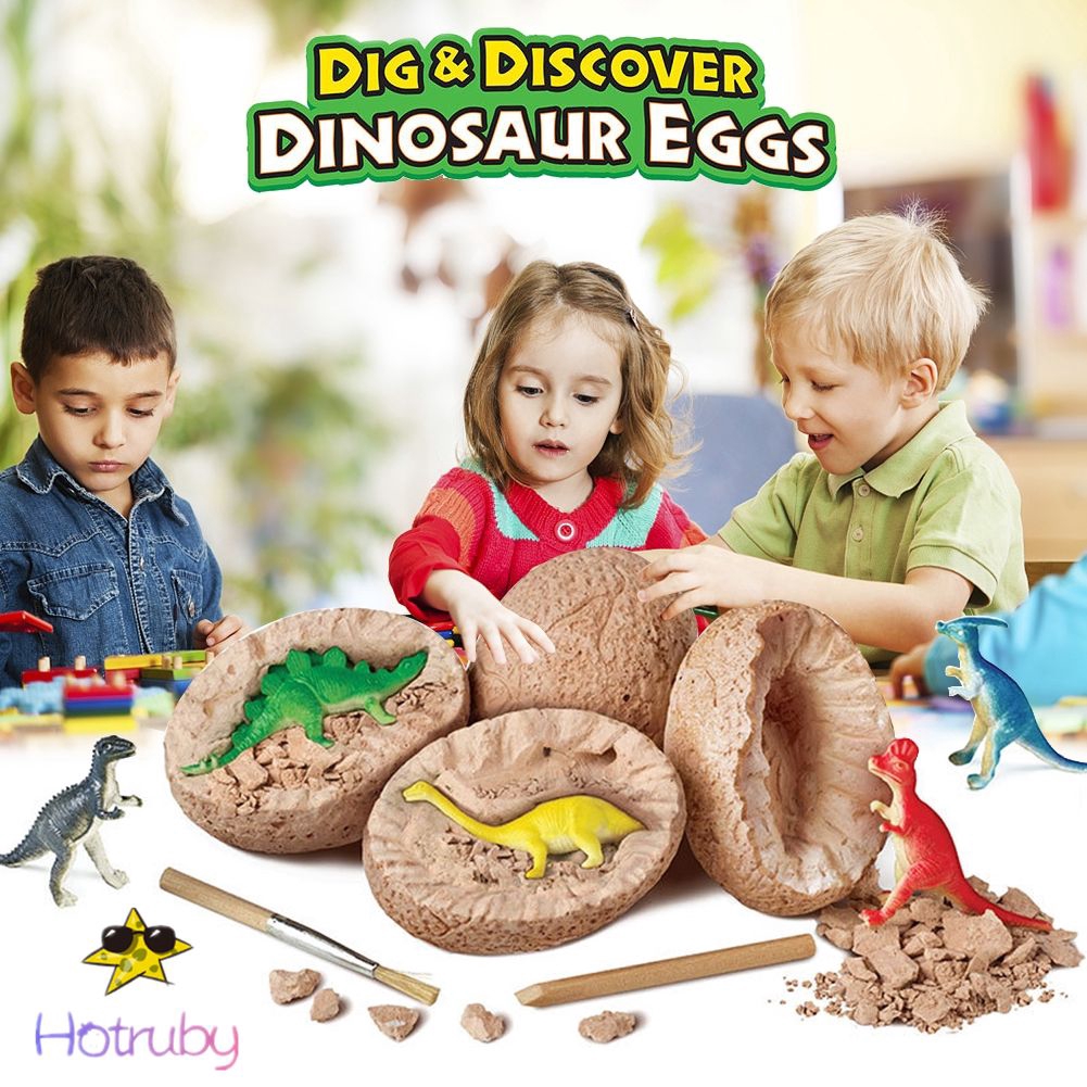 dinosaur egg fossil toy