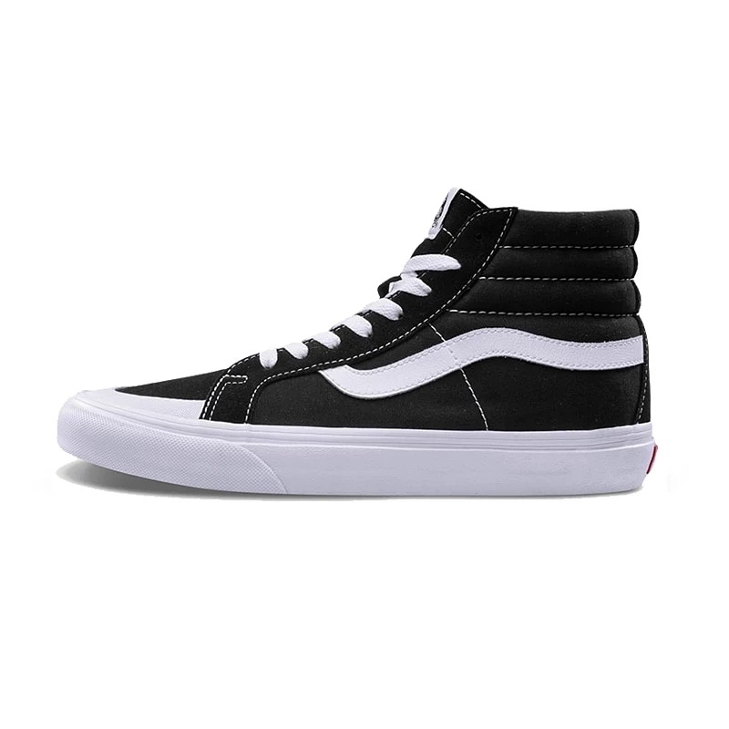 vans sk8 hi canvas black