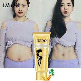 OEDO Hyaluronic Acid Ginseng Slimming Cream Reduce Cellulite Lose Weight Burning Fat Health Care Cream Body Skin Whitening Cream 40g