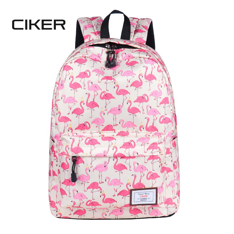 flamingo school bag