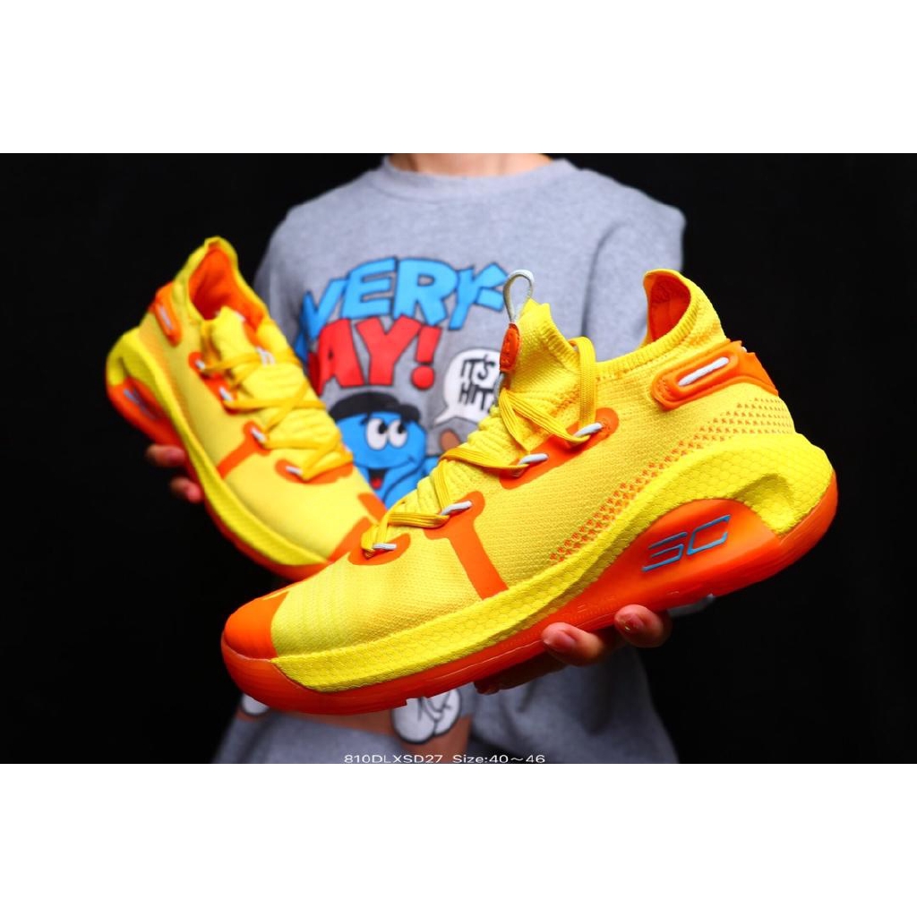 under armour curry 6 yellow