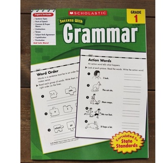 Scholastic Success With GRAMMAR: Grade 1 Workbook  - GRAMMAR