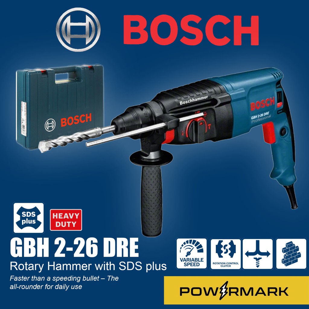 BOSCH GBH 226 DRE SDS Plus Rotary Hammer Shopee Philippines